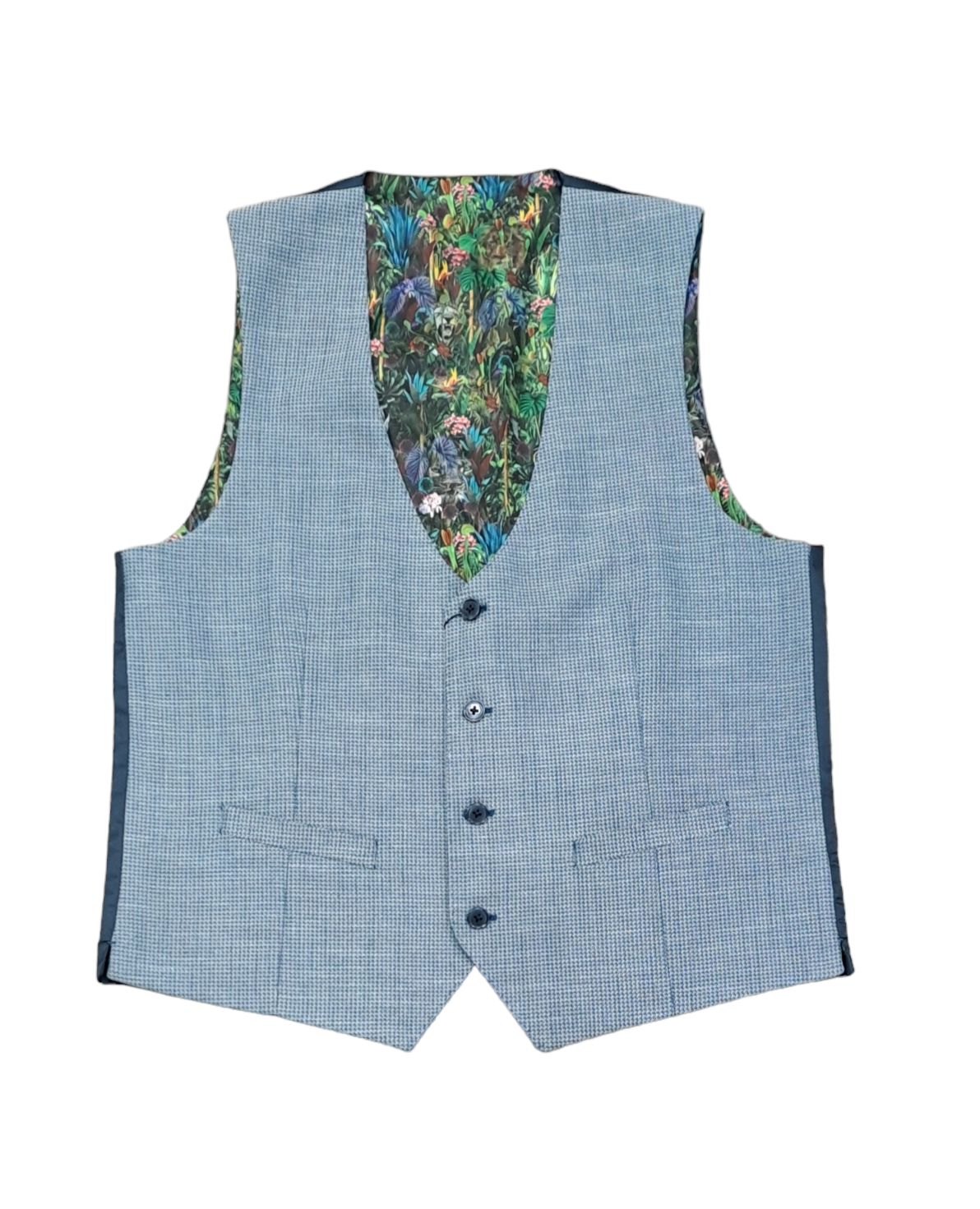 White Label Tapered Waistcoat - Navy