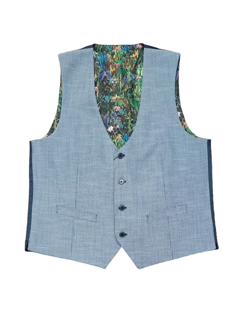 White Label Tapered Waistcoat - Navy