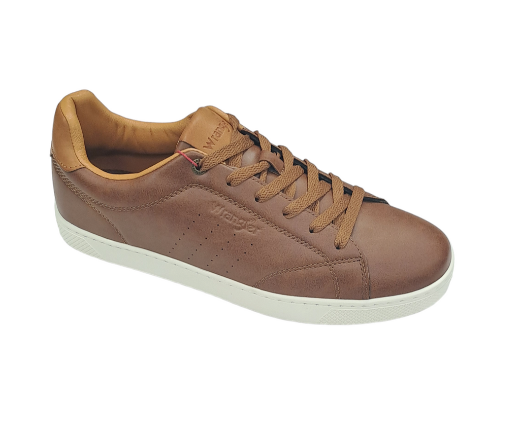 Wrangler Bennet Men Low Casual Trainer - Tortoise Shell