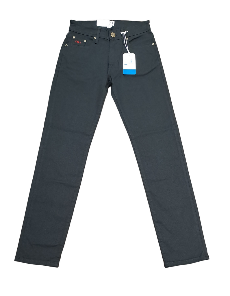 6th Sense Nevada Straight Leg Cotton Jean - Black