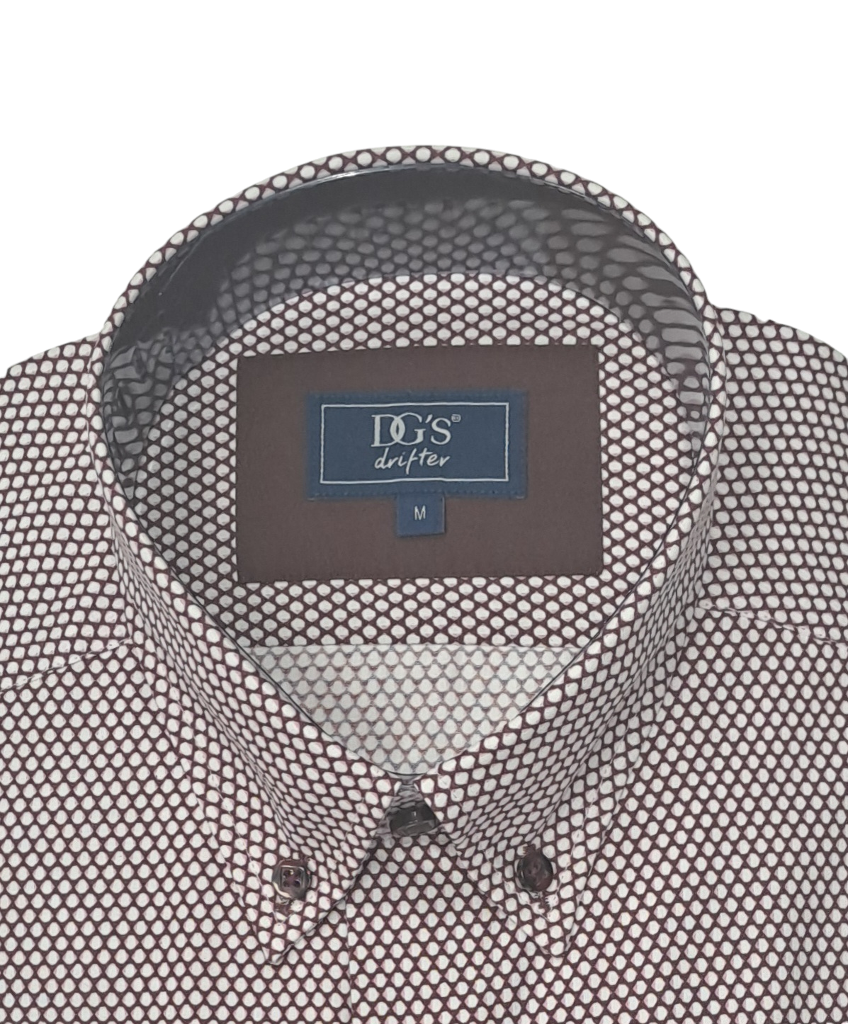 Daniel Grahame Long Sleeve Casual Shirt - Dark Red