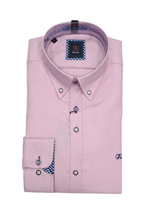 Andre Rhine Long Sleeve Casual Shirt - Pink
