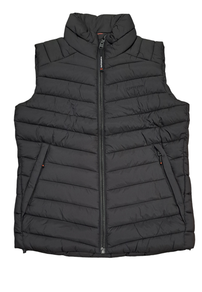 Superdry Fuji Sport Padded Gilet - Black