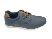 6th Sense Dolphin Casual Laced Shoe - Navy