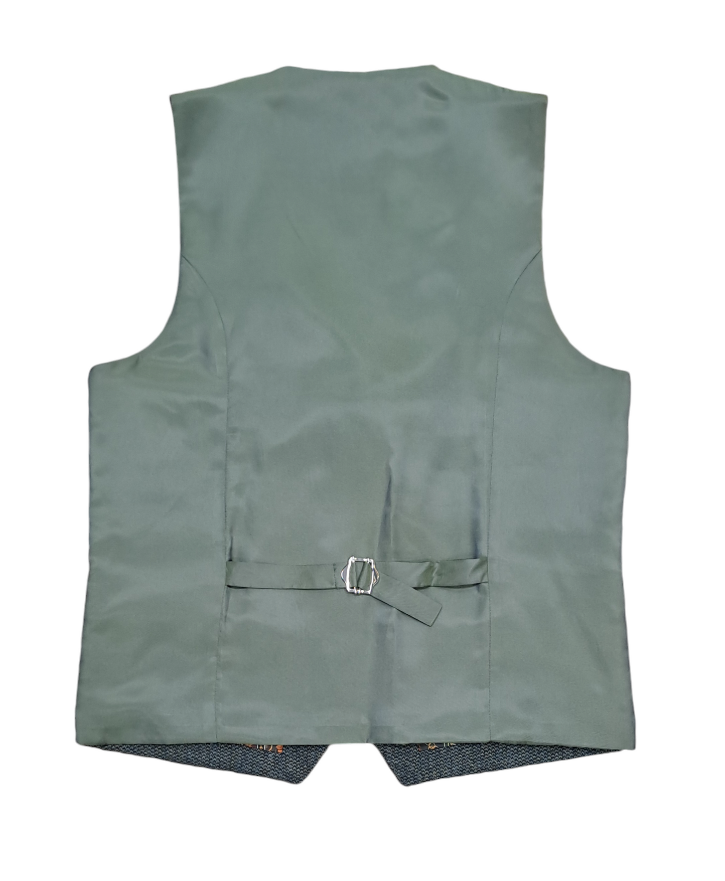 White Label Tapered Waistcoat - Green/Navy