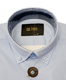6th Sense BD Long Sleeve Shirt 29 - Blue