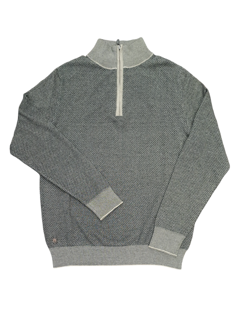 6th Sense Stanley Half Zip Sweater - Willow