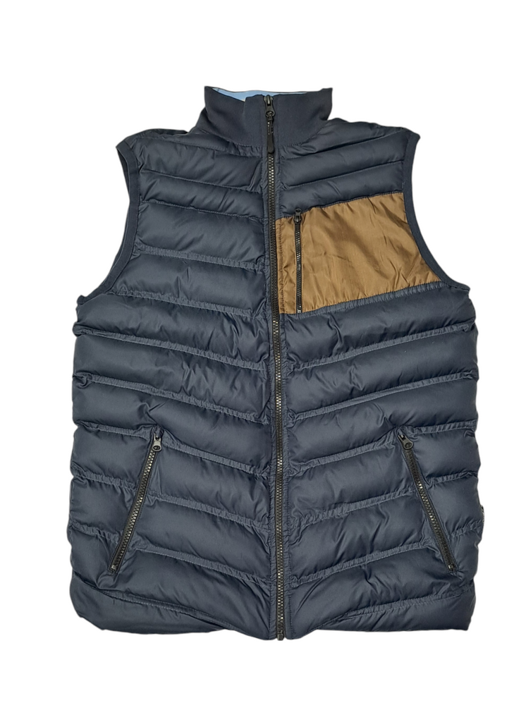 Mish Mash Aspen Quilted Gilet - Navy