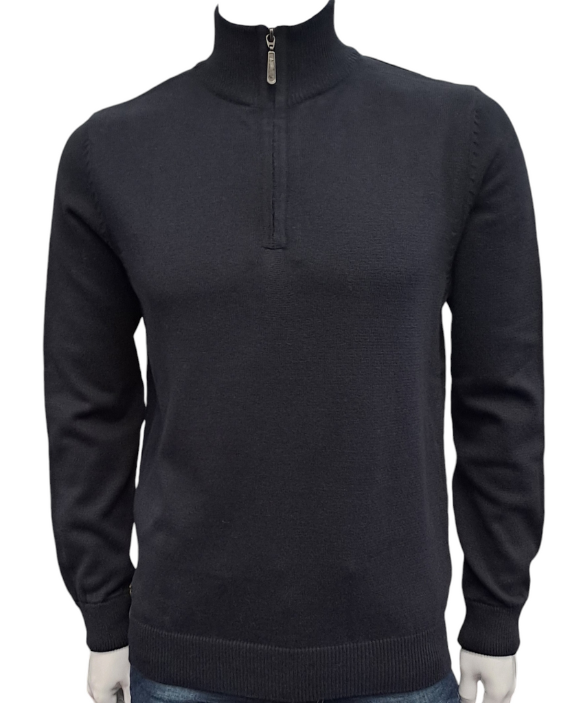 6th Sense Andrew Half Zip Sweater O# - Reed