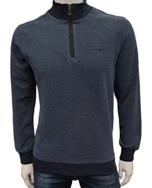 Dario Beltran Half Zip Sweater 631 - Navy