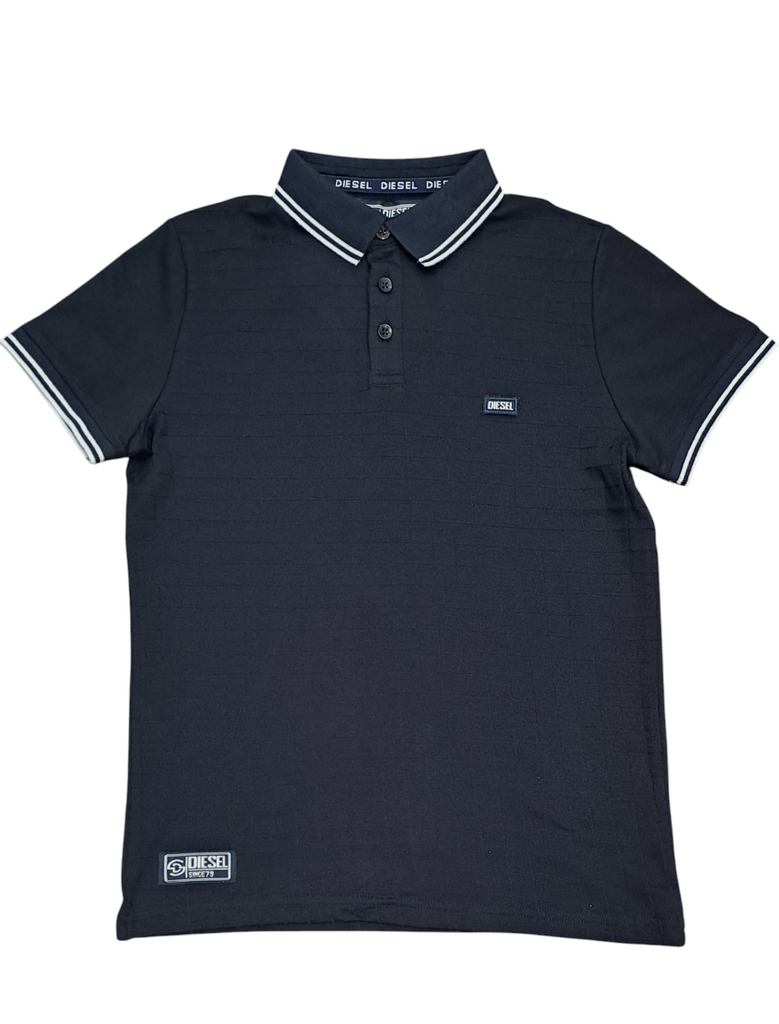 Boys Diesel Ted Polo Shirt - Navy