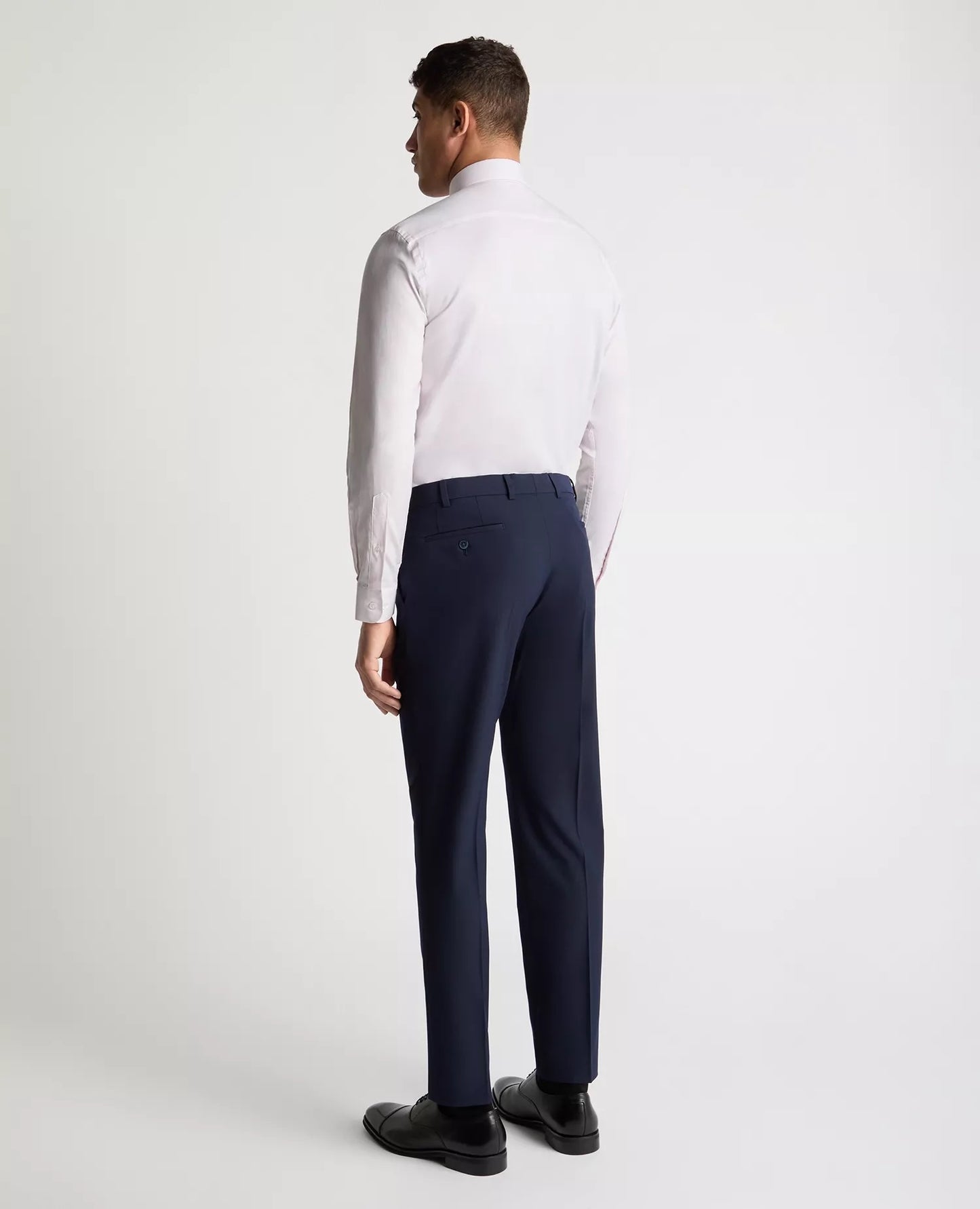 Remus Uomo Tapered Long Sleeve Formal Shirt - Pink