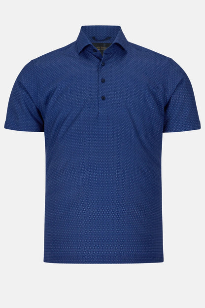 6th Sense Performance Short Sleeve Casual Polo Shirt - 34 Navy Blue
