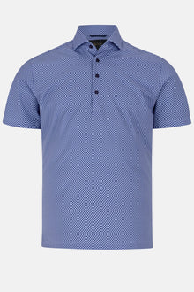 6th Sense Performance Short Sleeve Casual Polo Shirt - 6 Navy Blue