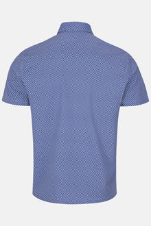 6th Sense Performance Short Sleeve Casual Polo Shirt - 6 Navy Blue