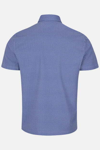 6th Sense Performance Short Sleeve Casual Polo Shirt - 6 Navy Blue