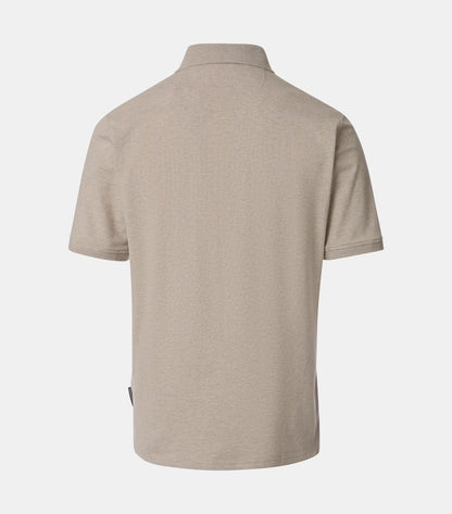 Casa Moda Short Sleeve Polo Shirt - Beige