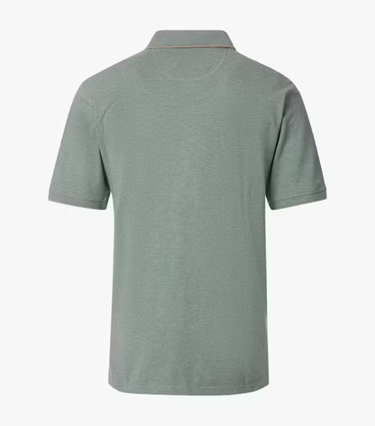 Casa Moda Short Sleeve Polo Shirt - Green