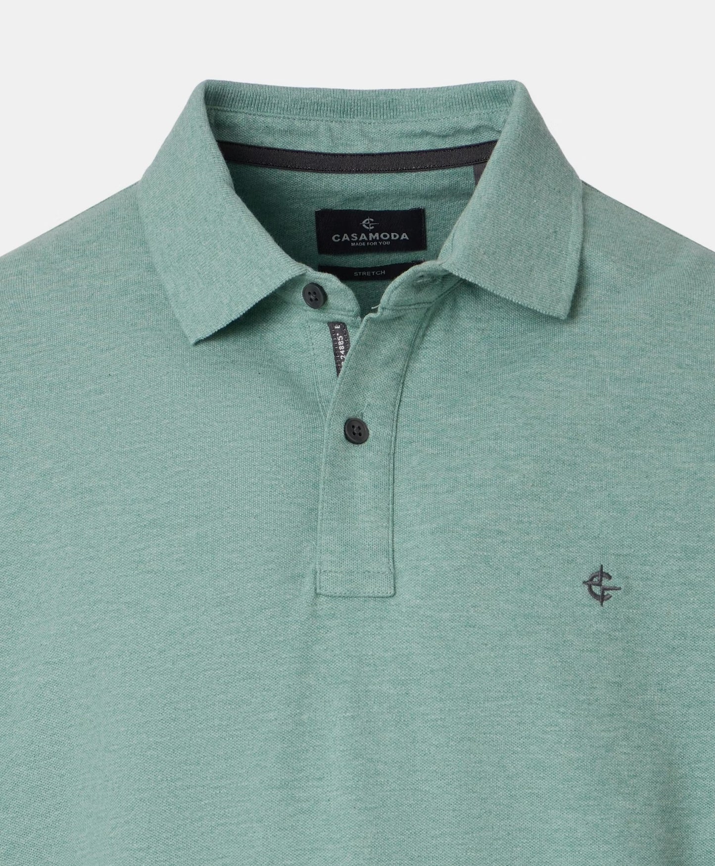 Casa Moda Short Sleeve Polo Shirt - Green