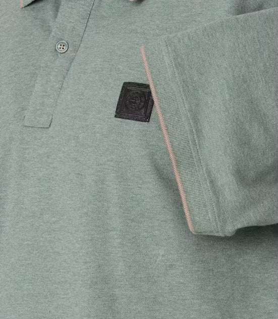 Casa Moda Short Sleeve Polo Shirt - Green