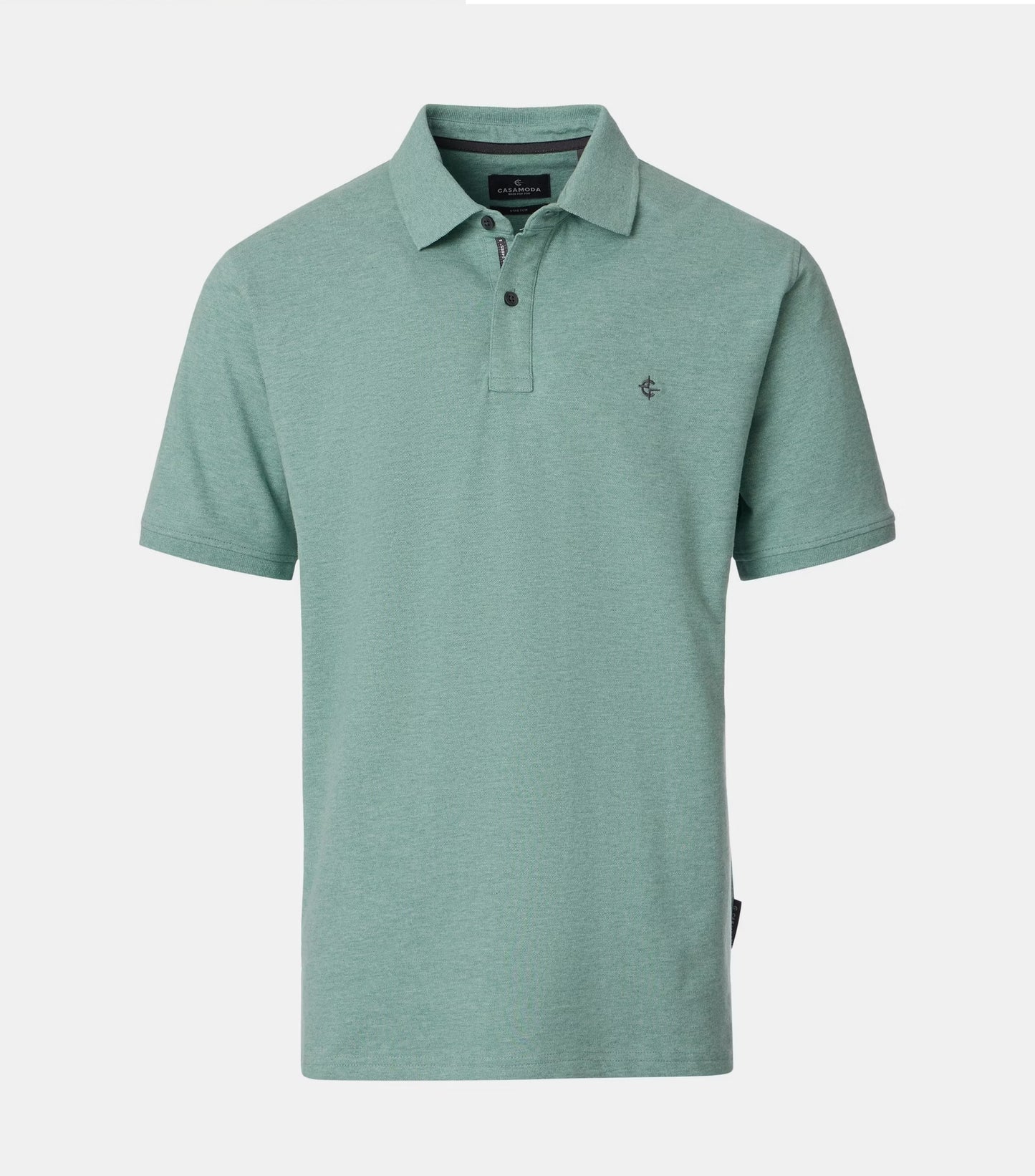Casa Moda Short Sleeve Polo Shirt - Green