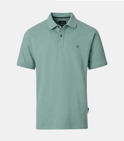 Casa Moda Short Sleeve Polo Shirt - Green
