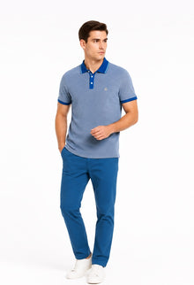 Original Penguin Birdseye Organic Cotton Pique Polo Shirt - Limoges