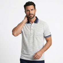 Daniel Grahame Short Sleeve 3 Button Polo Shirt - Navy