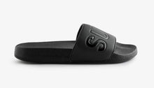 Superdry Pool Sliders - Black