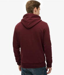 Superdry Vintage Logo Duo Classic Hoodie - Port Red