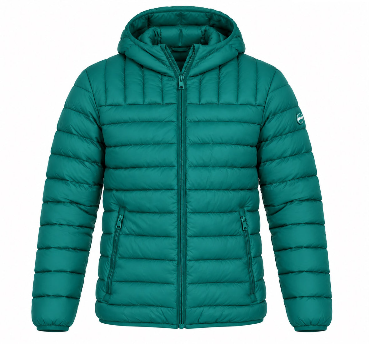 Dario Beltran Light Weight Puffer Jacket - Green