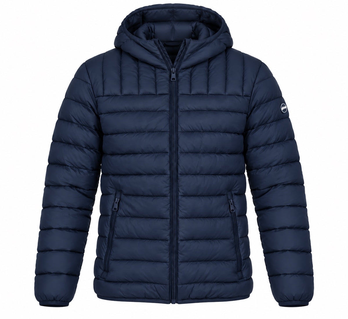 Dario Beltran Light Weight Puffer Jacket - Navy