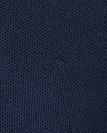 Andre Madrid Half Zip Sweater - Navy