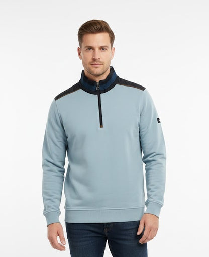 6th Sense Quinn Half Zip Sweatshirt - Blue