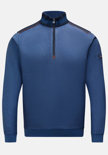 6th Sense Quinn Half Zip Sweatshirt - Medieval