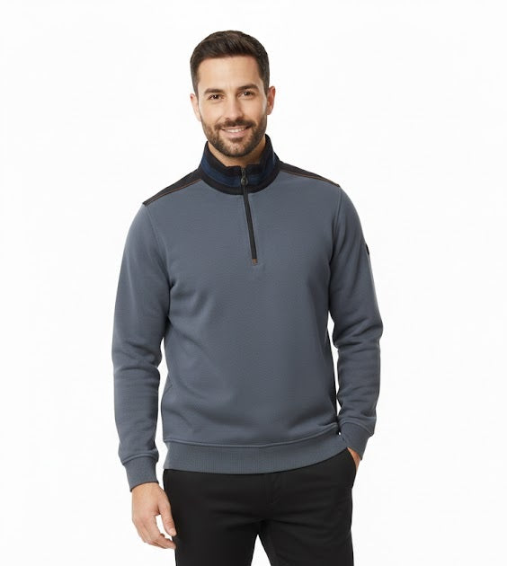 6th Sense Quinn Half Zip Sweatshirt - Turbulence