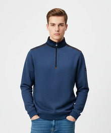 6th Sense Quinn Half Zip Sweatshirt - Medieval