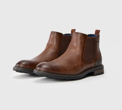 Wrangler Randy Men Mid Classic Ankle Boots - Tortoise Shell