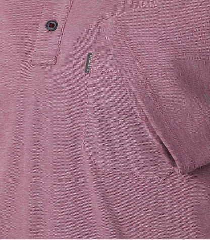 Casa Moda Short Sleeve Polo Shirt 438 - Light Red