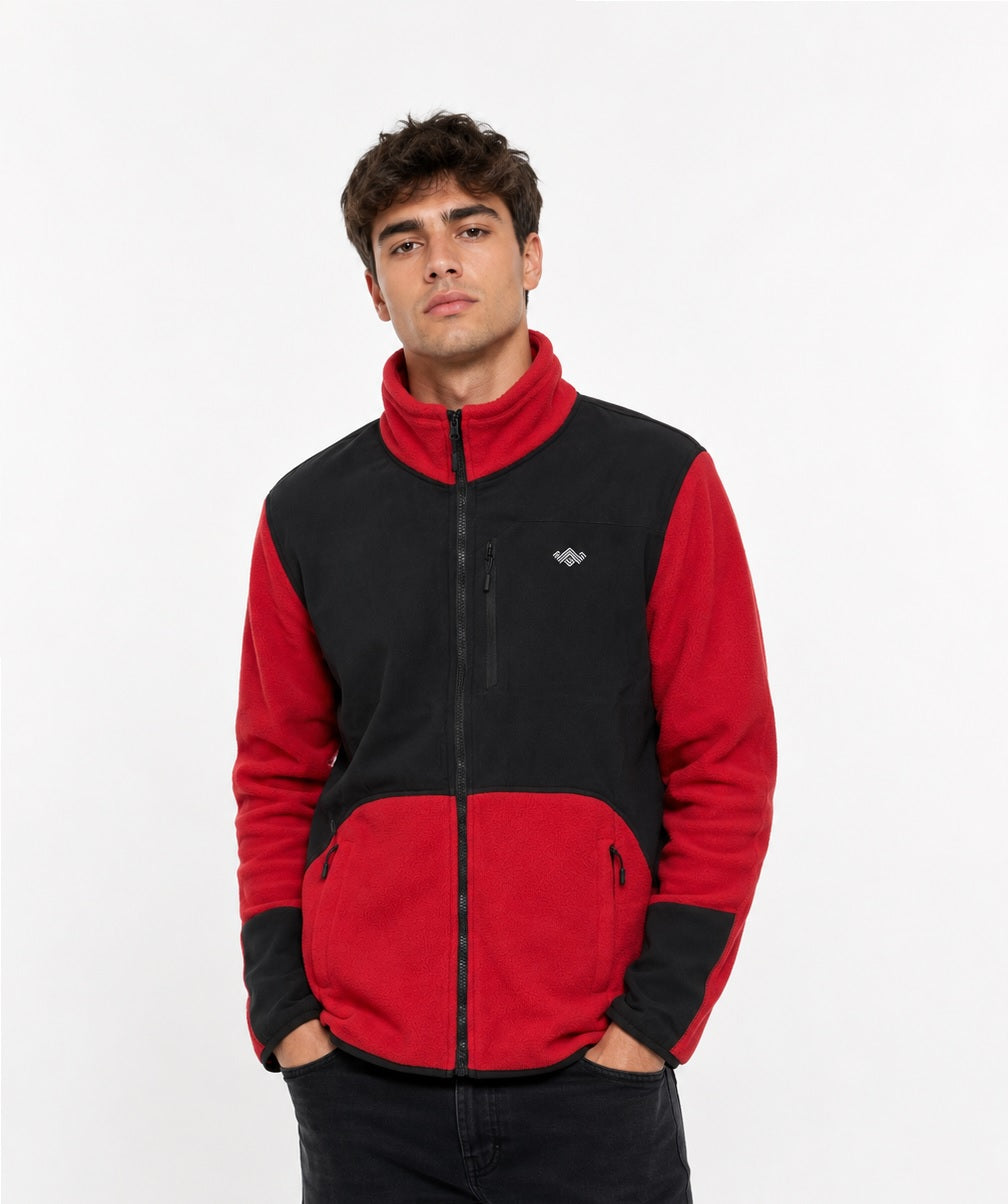 Avventura Therma Heat Fleece Jacket 604 - Red/Black