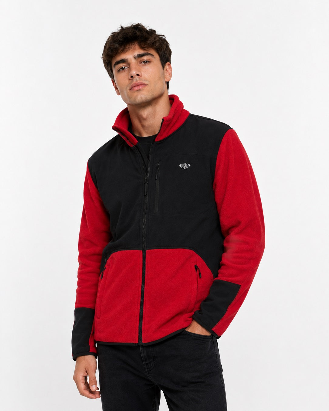 Avventura Therma Heat Fleece Jacket 604 - Red/Black