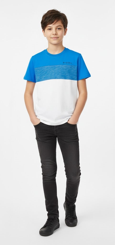 Diesel Reed Short Sleeve T-Shirt - Blue