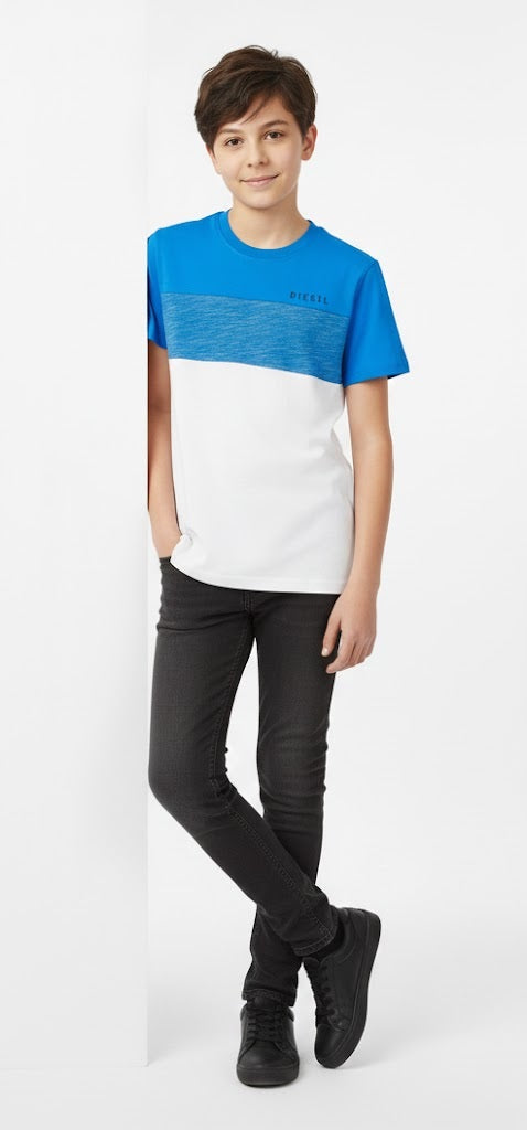 Diesel Reed Short Sleeve T-Shirt - Blue