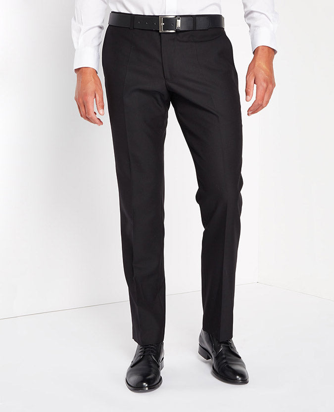 Remus Uomo Formal Trouser - Black