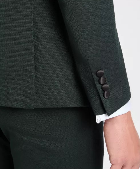 Remus Uomo Russo Slim Fit Tuxedo Jacket - Dark Green