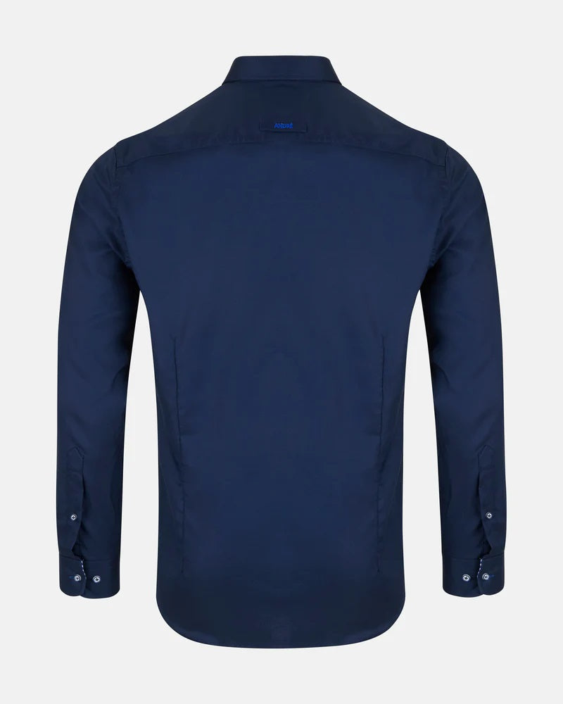 Andre Rhine Long Sleeve Casual Shirt - Navy
