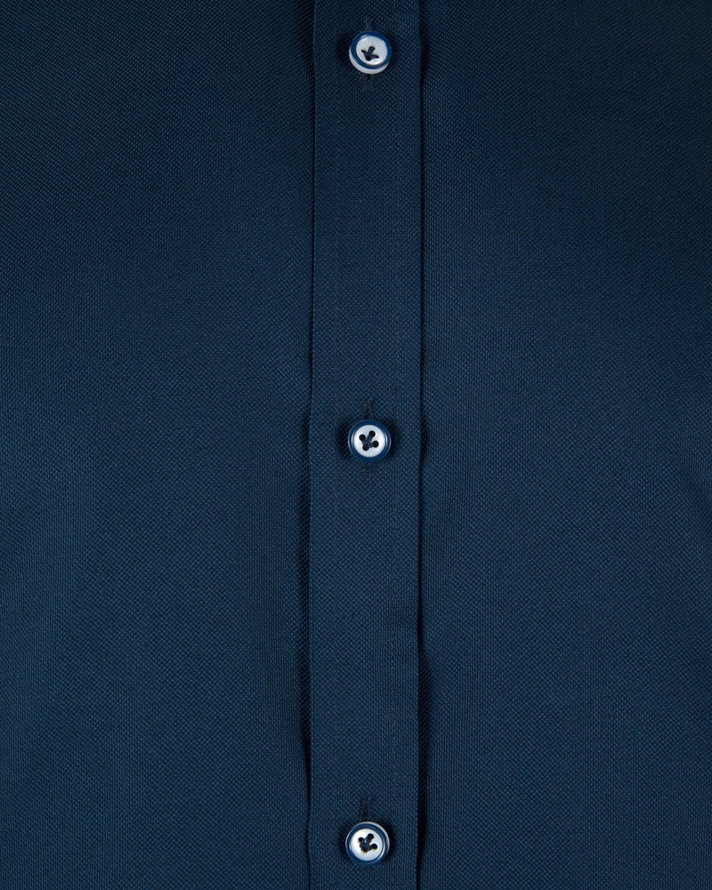 Andre Rhine Long Sleeve Casual Shirt - Navy