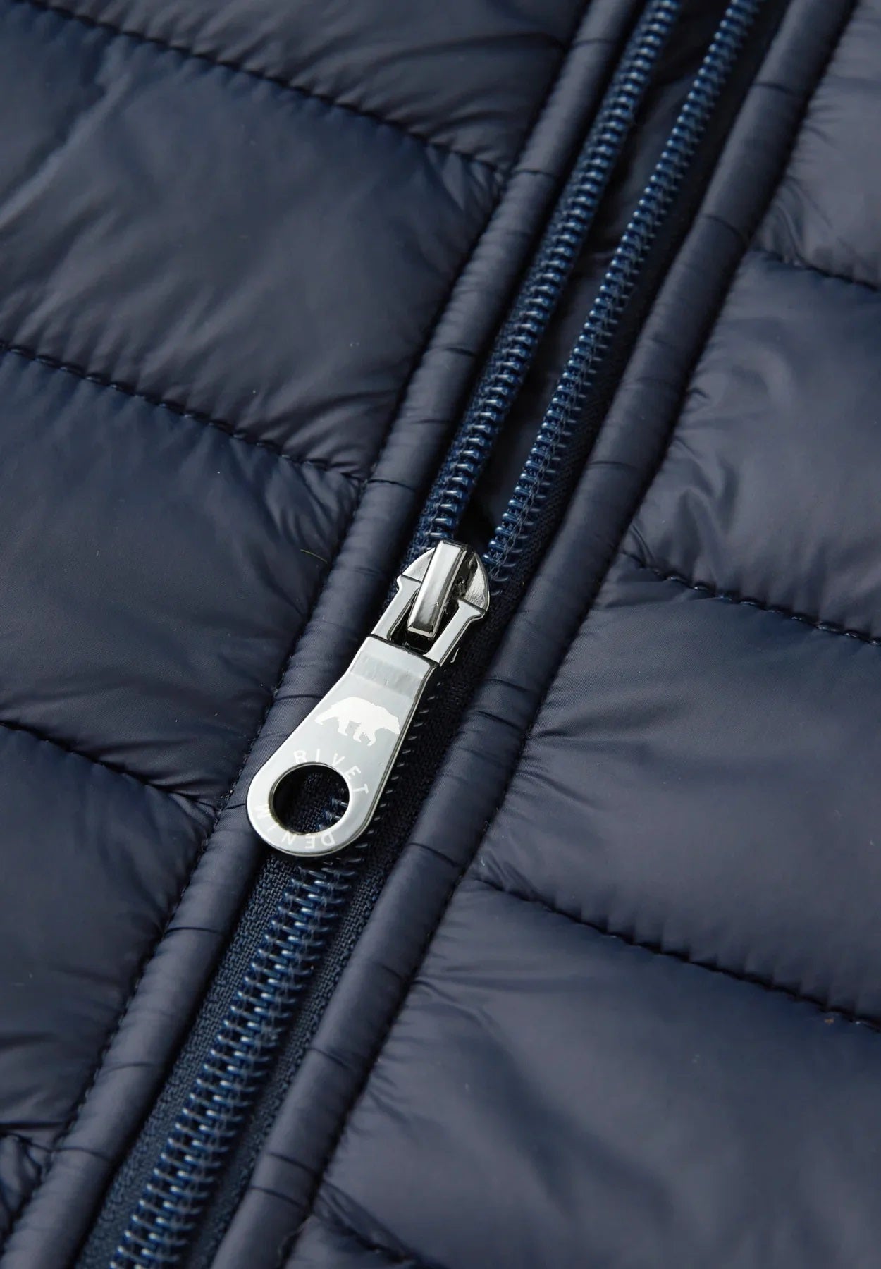 Rivet & Denim Ridge Puffer Casual Jacket - Navy