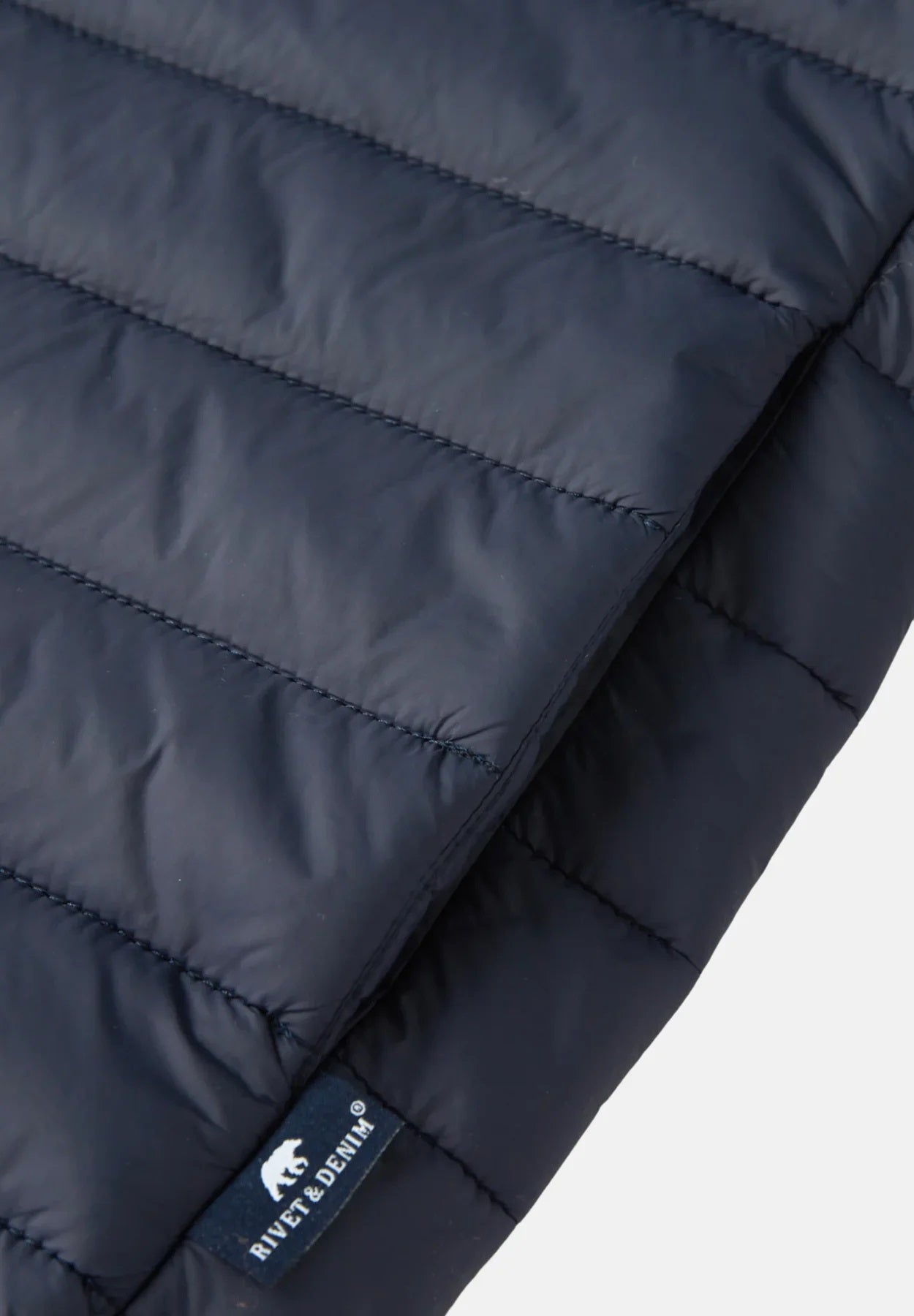 Rivet & Denim Ridge Puffer Casual Jacket - Navy