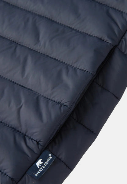 Rivet & Denim Ridge Puffer Casual Jacket - Navy